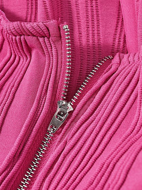 Rhinestone Tassel Cropped Bandeau Top Product Image