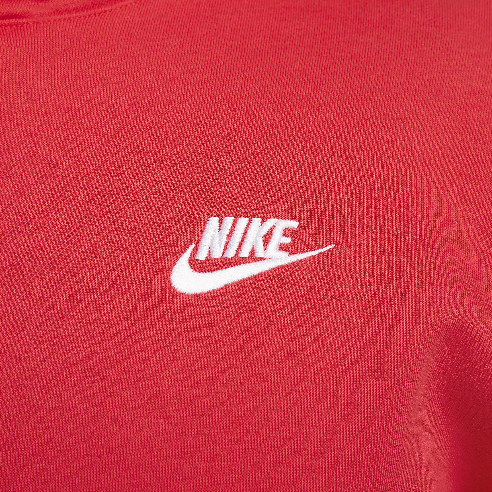 Mens Nike Sportswear Club Fleece Pullover Hoodie | BV2654-100 Product Image