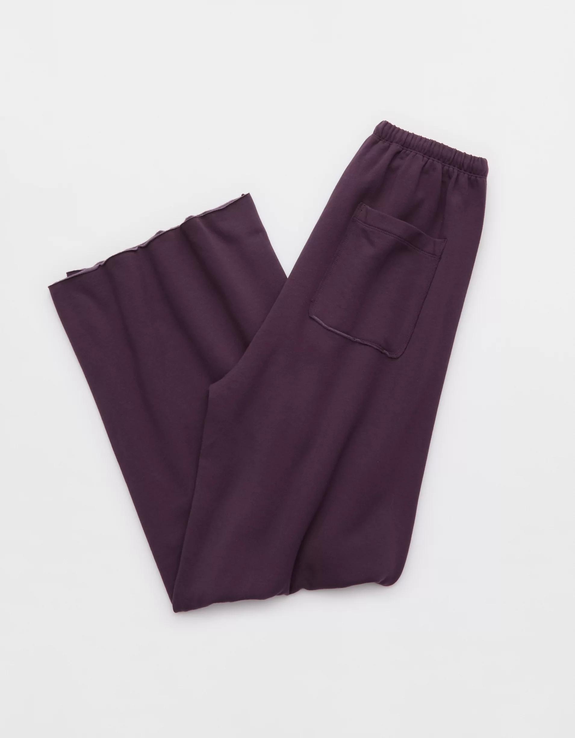 OFFLINE By Aerie OTT Fleece Super Wide Leg Pant Product Image