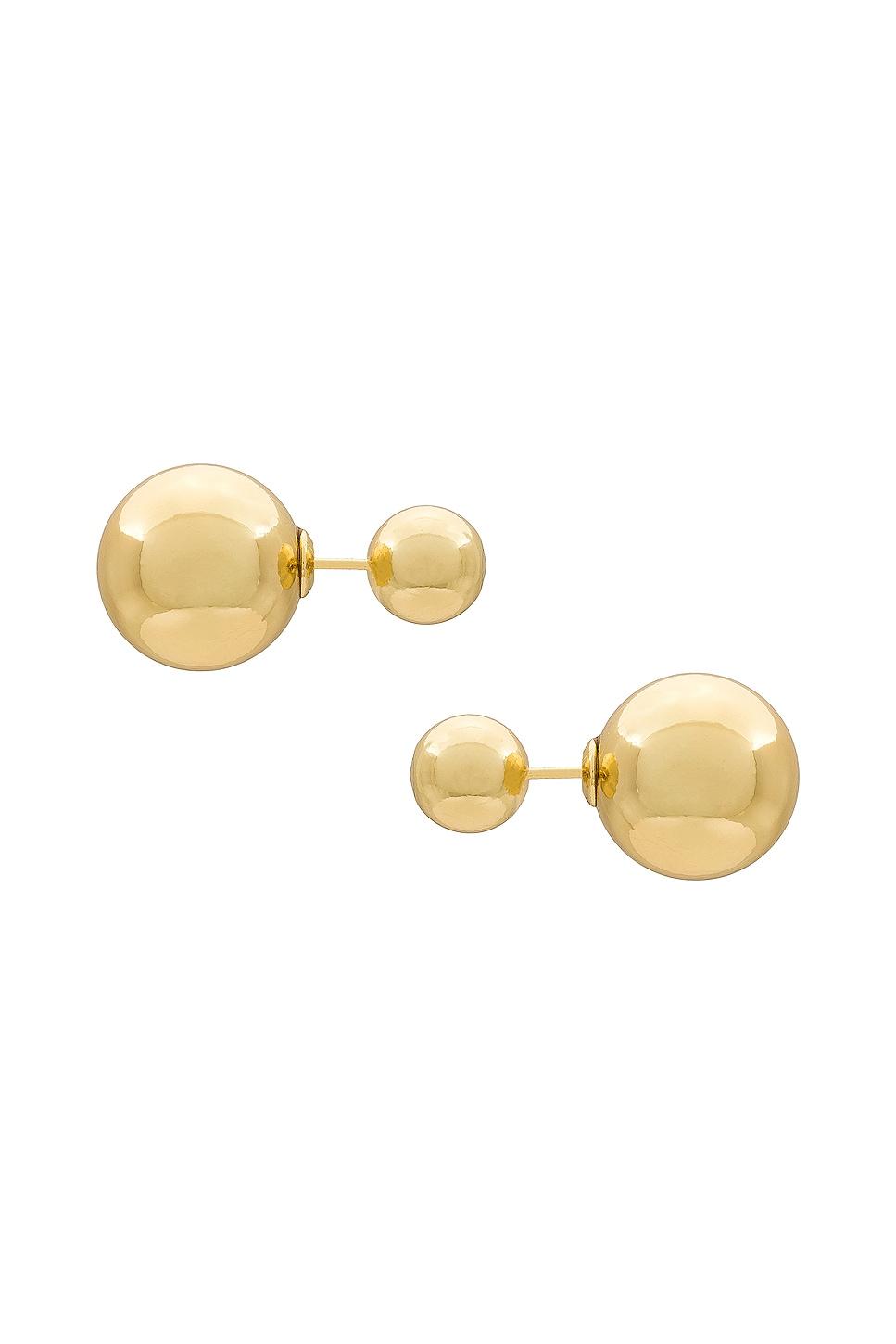 Double Ball Earring SHASHI Product Image
