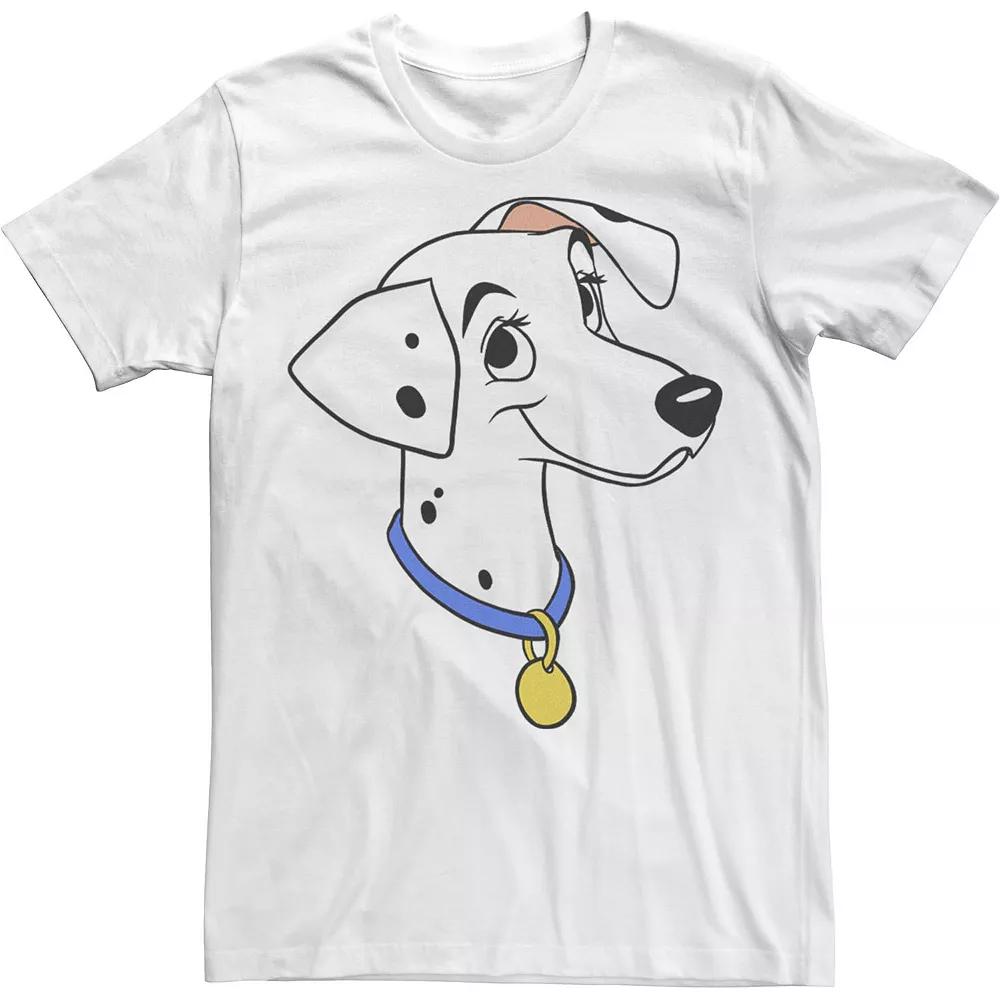 Disney's 101 Dalmatians Perdita Big Face Men's Tee,  Product Image