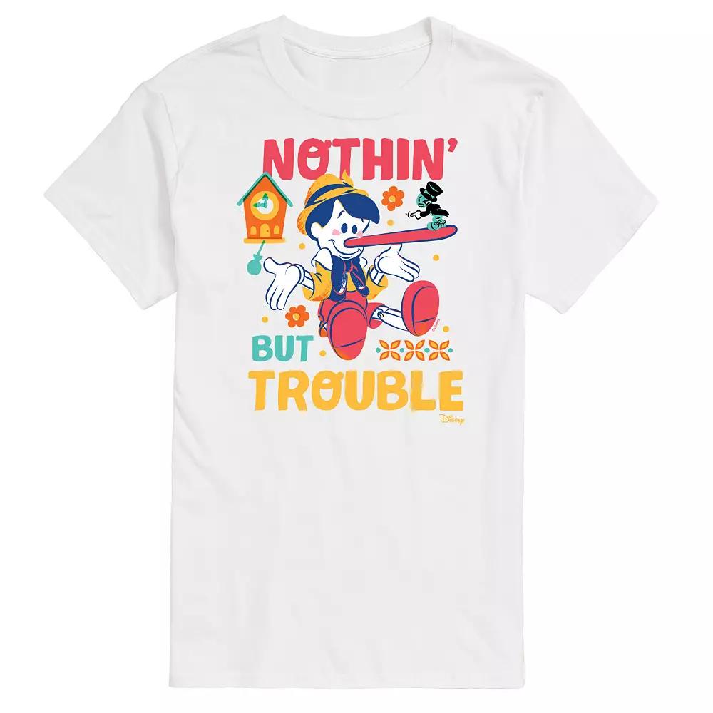 Disney's Pinocchio Men's Nothin' But Trouble Graphic Tee,  Product Image