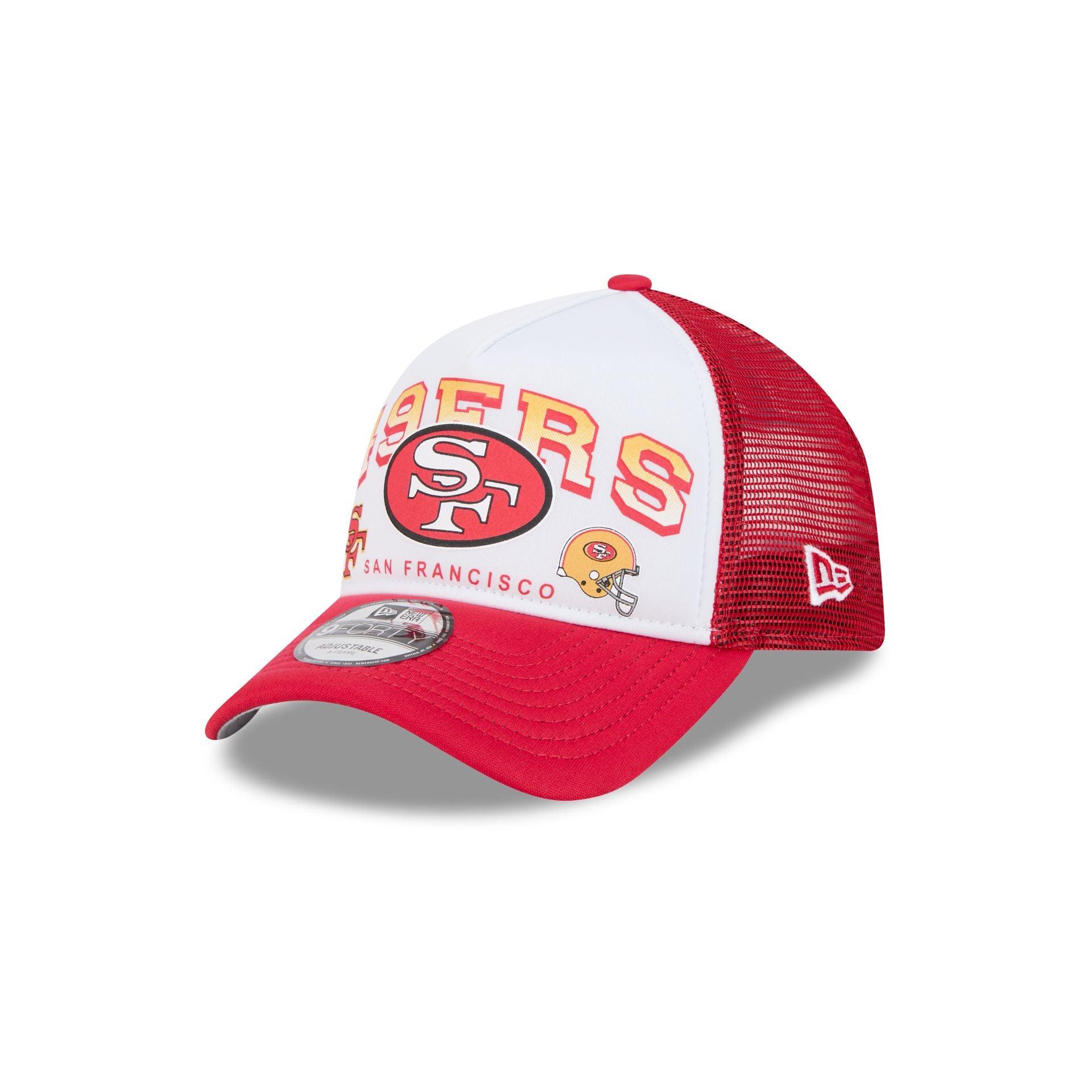 Cincinnati Reds Distressed 9FORTY A-Frame Trucker Hat Male Product Image