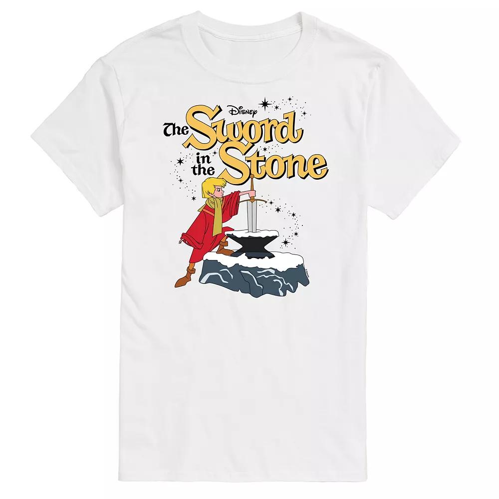 Disney's The Sword And The Stone Big & Tall Logo Graphic Tee, Men's,  Product Image