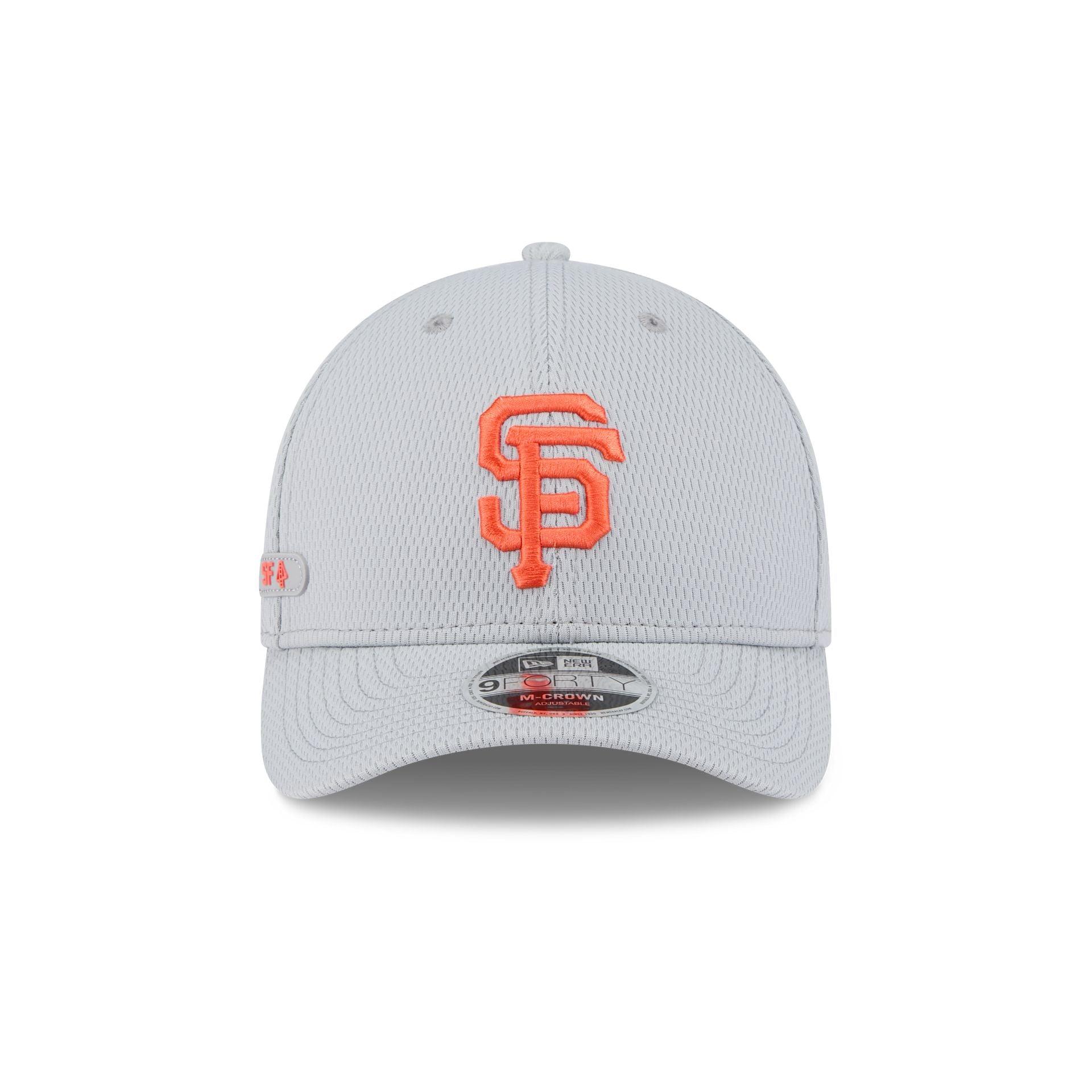San Francisco Giants 2025 Clubhouse Gray 9FORTY M-Crown Snapback Hat Male Product Image