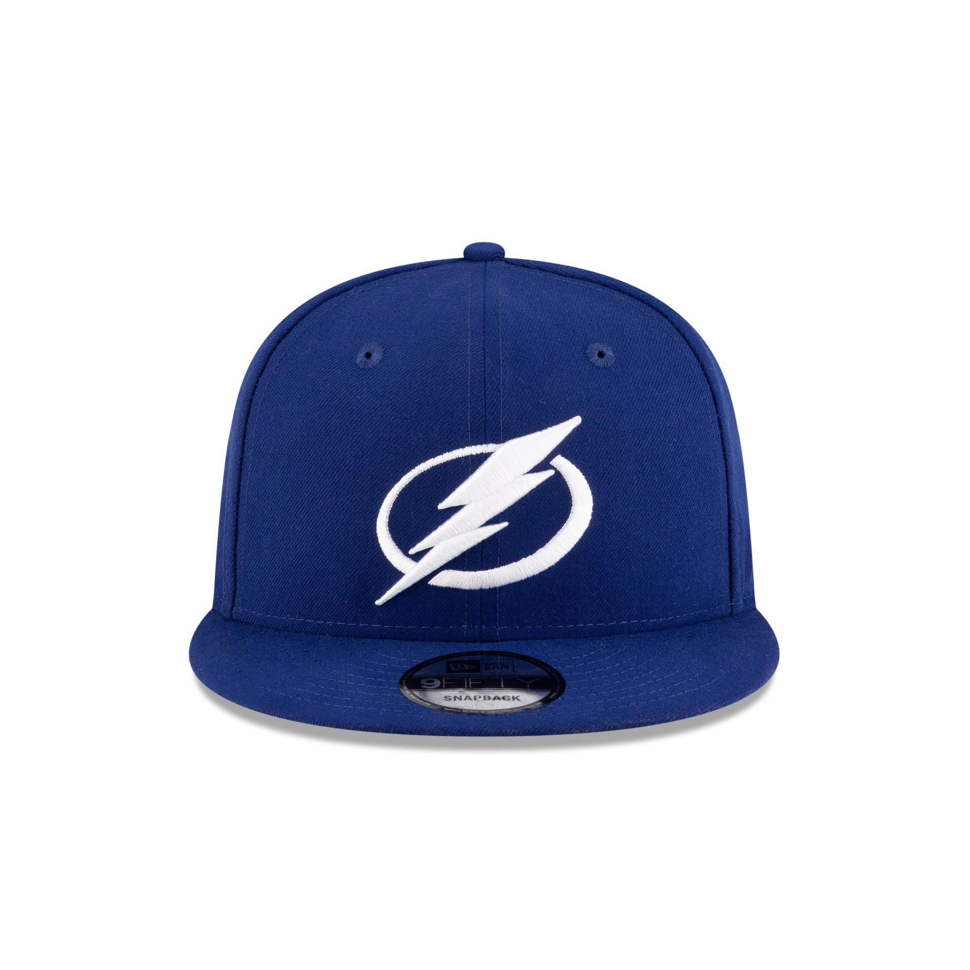 Tampa Bay Lightning Blue 9FIFTY Snapback Hat Male Product Image
