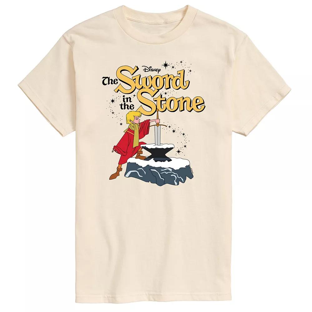 Disney's The Sword And The Stone Big & Tall Logo Graphic Tee, Men's,  Product Image