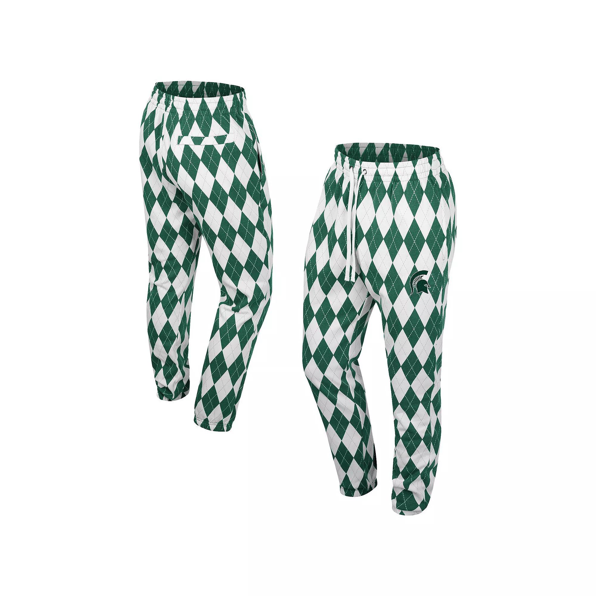 Men's Colosseum Green Michigan State Spartans The Dealio Pants, Size: Medium Product Image