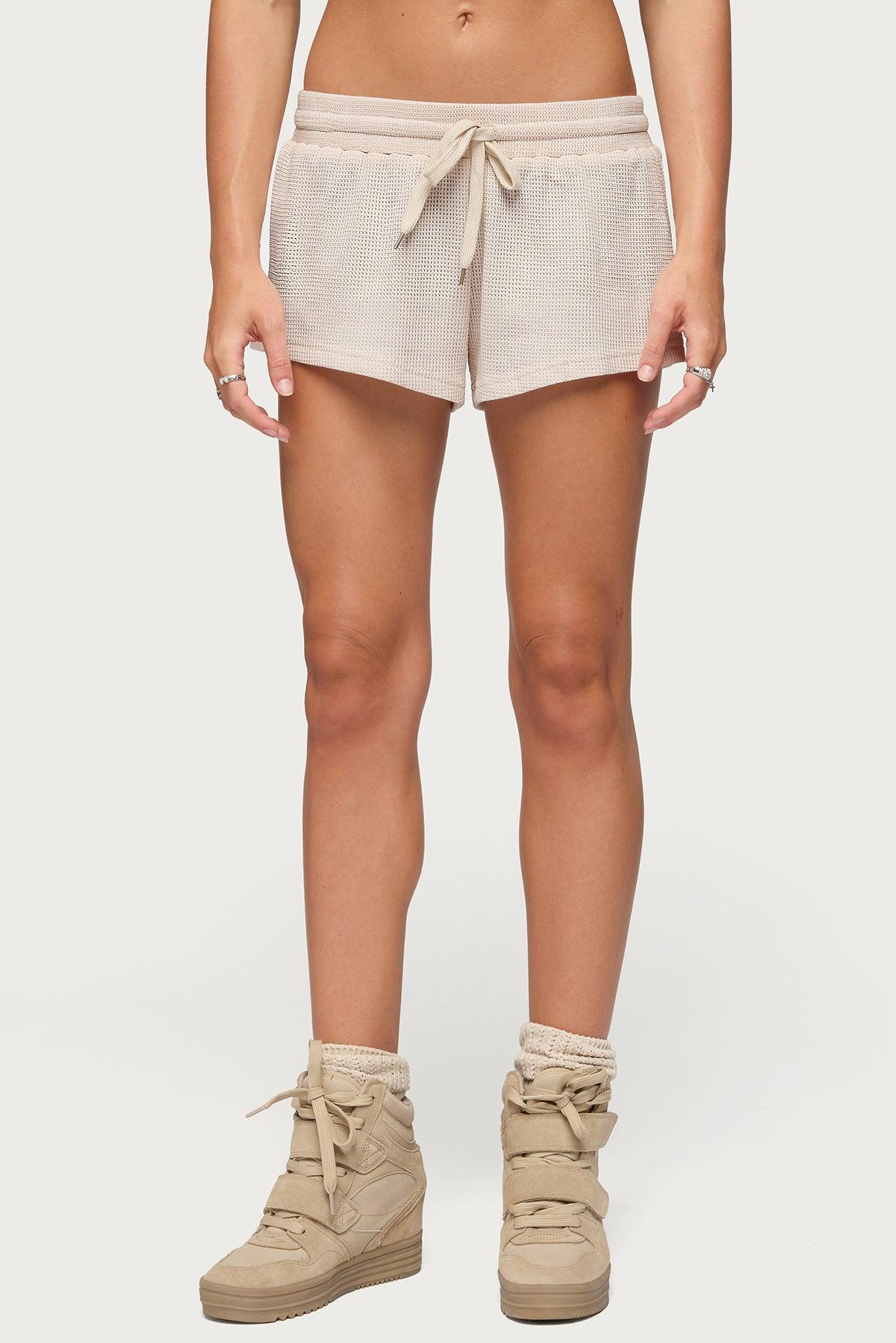 Baila Waffle Shorts Product Image