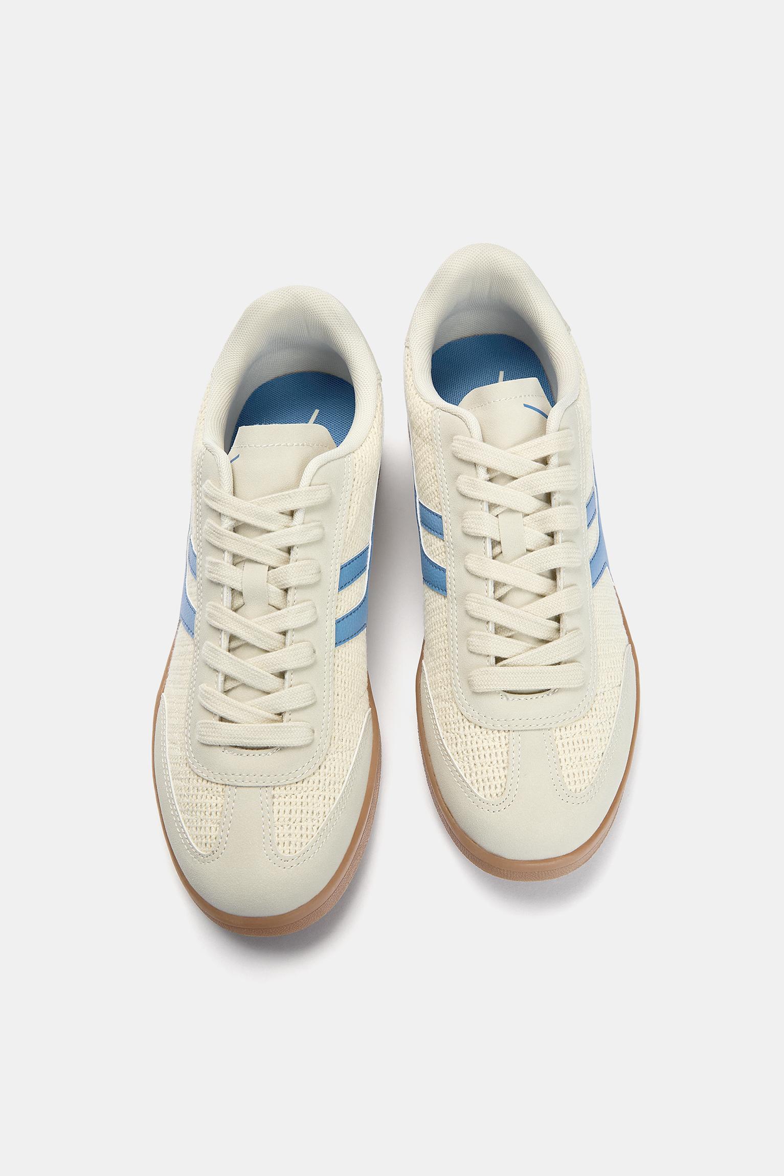 Retro fabric sneakers Product Image