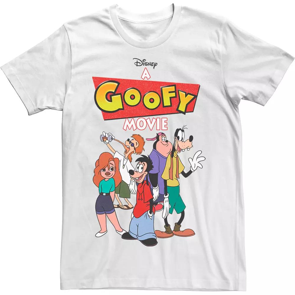 Disney's A Goofy Movie Group Shot Logo Men's Graphic Tee,  Product Image