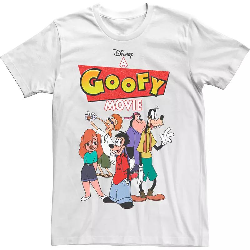 Disney's A Goofy Movie Group Shot Logo Men's Graphic Tee,  Product Image