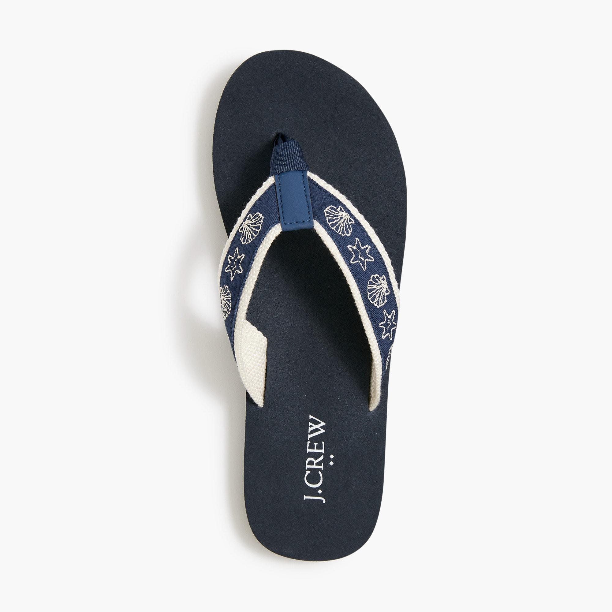 Sea life flip-flops Product Image