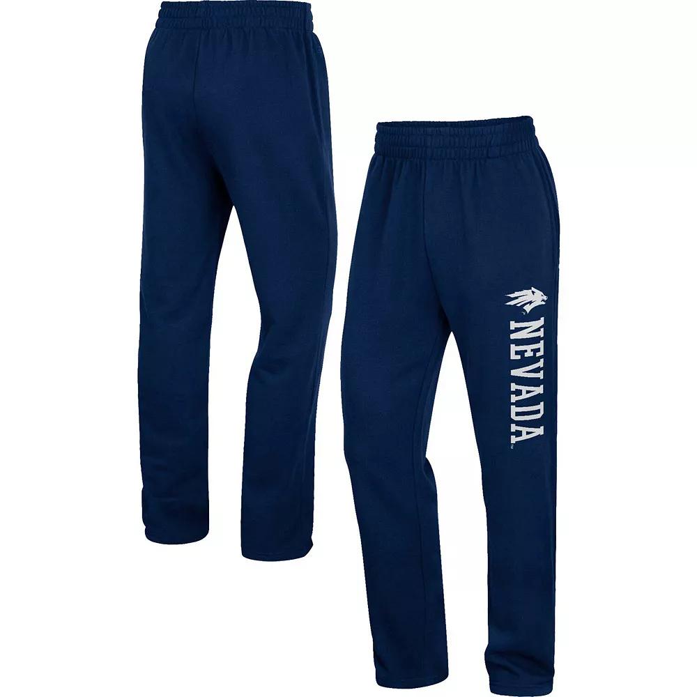 Men's Colosseum Navy Nevada Wolf Pack Wordmark Pants, Size: 2XL, Nev Blue Product Image