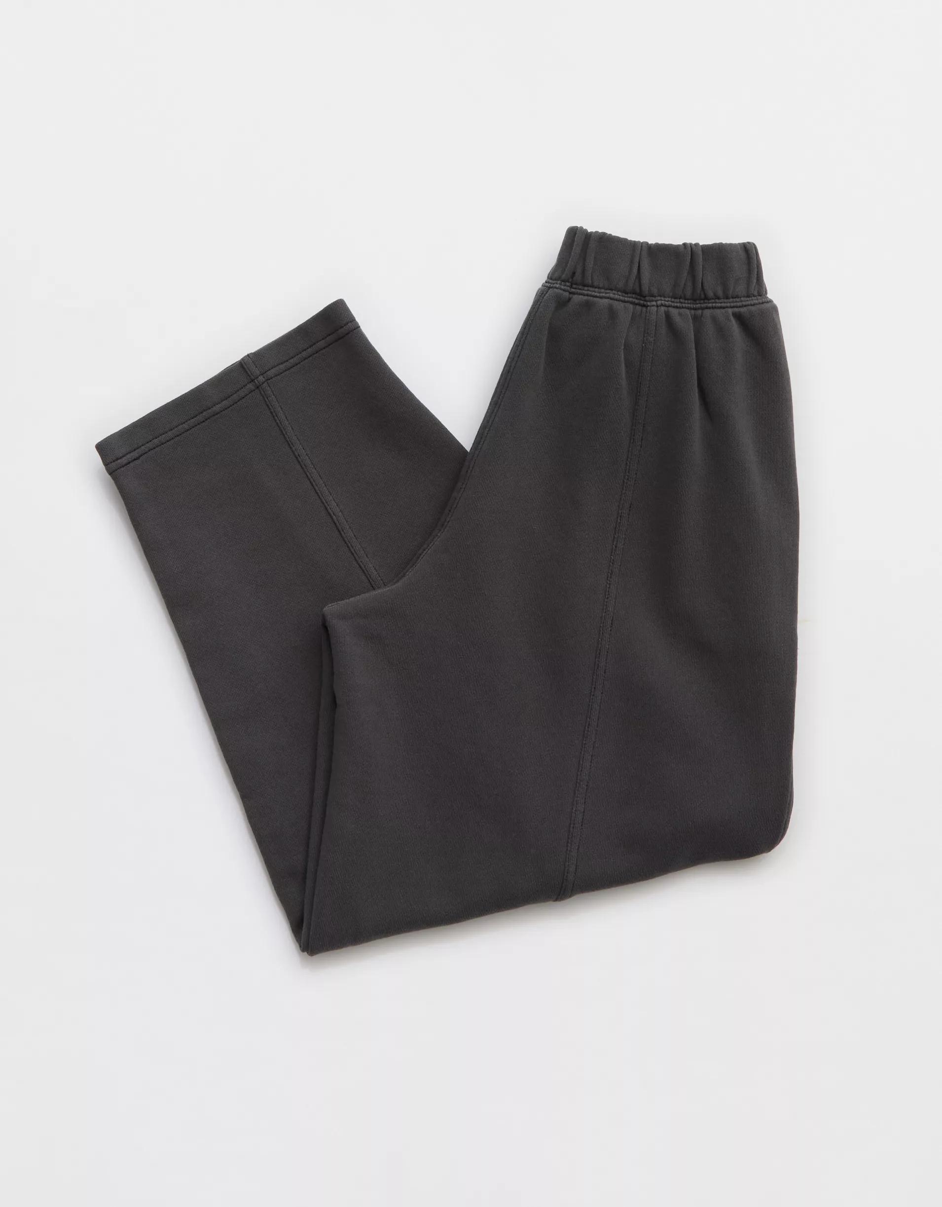 Aerie Seams Right Barrel Leg Sweatpant Product Image