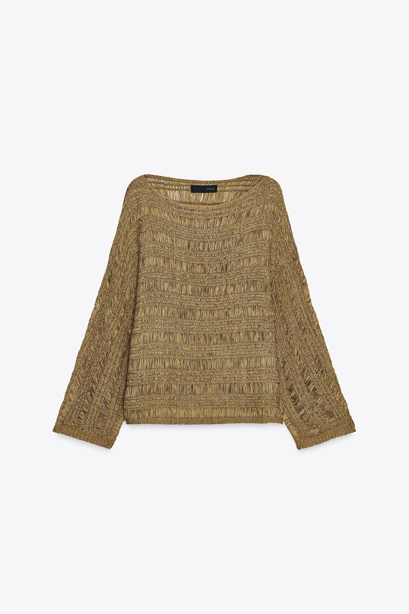 RIBBED KNIT SWEATER Product Image