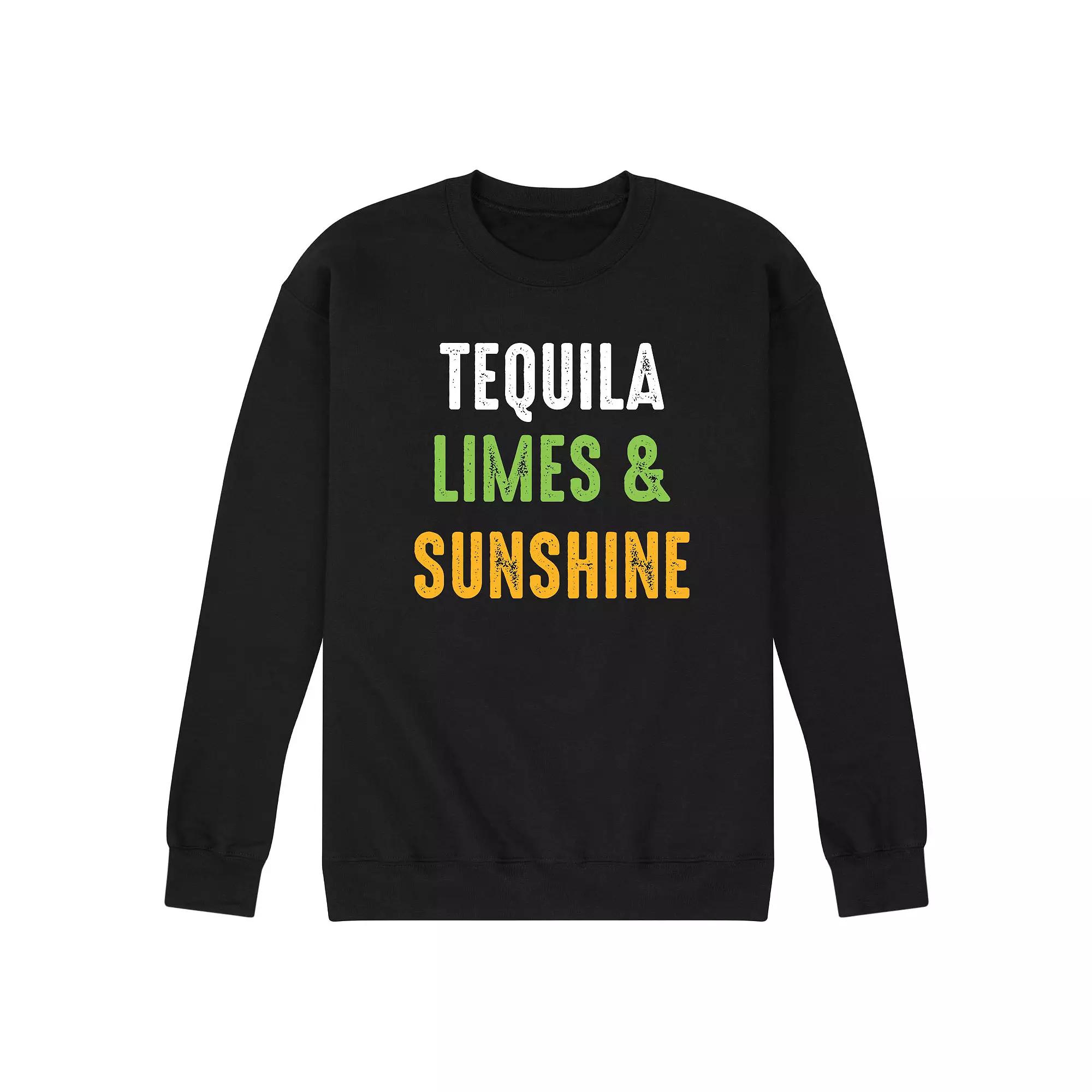 Men's Tequila Limes and Sunshine Sweatshirt,  Product Image