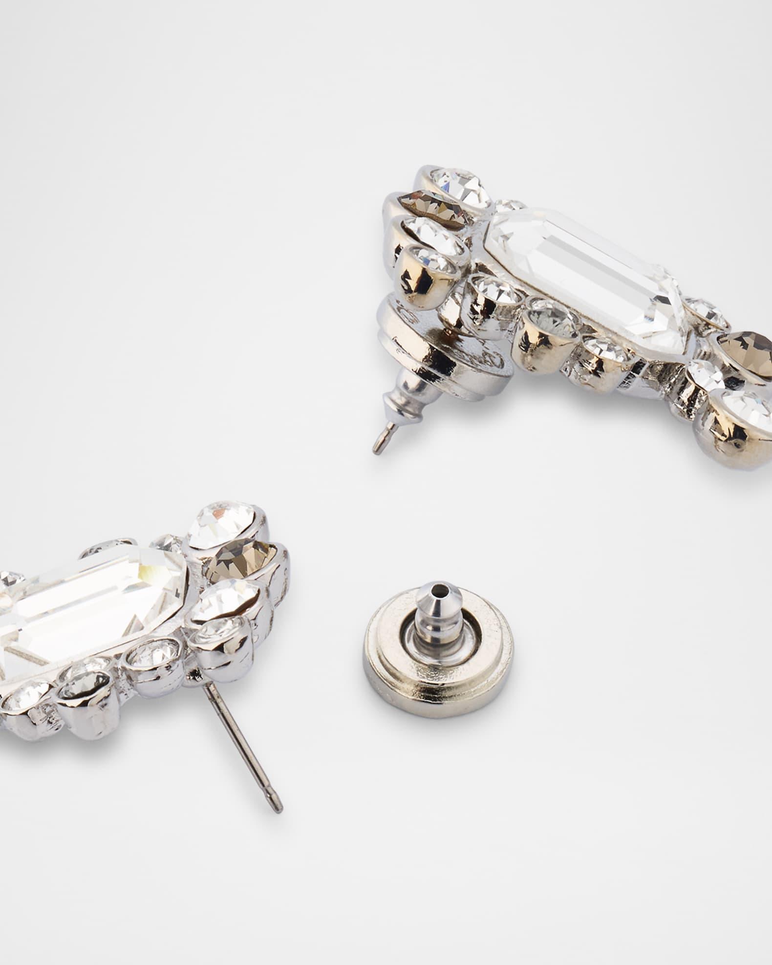 Mixed Crystal Cluster Earrings Product Image