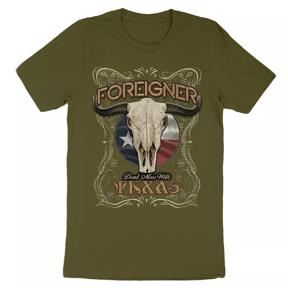 Men's Don't Mess With Texas Tee, Size: Large, Green Product Image