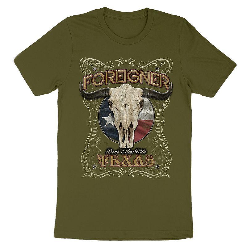 Men's Don't Mess With Texas Tee, Size: Large, Green Product Image