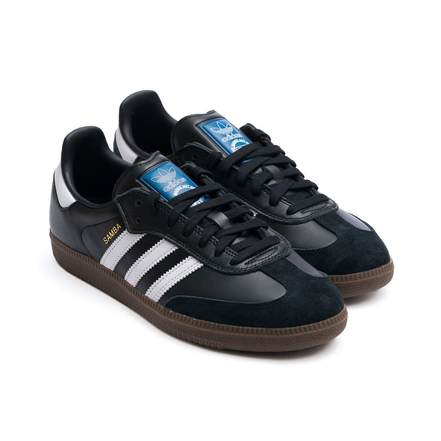 Adidas Skateboarding Samba ADV Skate Shoe - Black/White Product Image