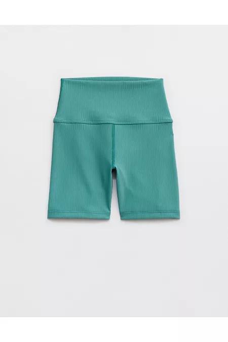 OFFLINE By Aerie Stripe Rib 5" Bike Short Women's Product Image