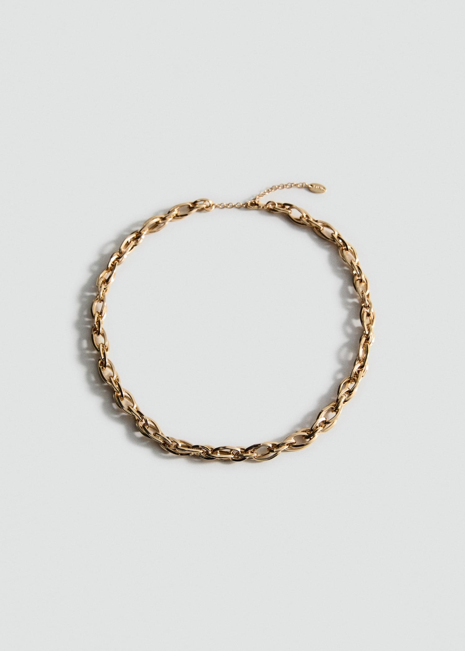 Combined-link chain necklace - Women | MANGO USA Product Image