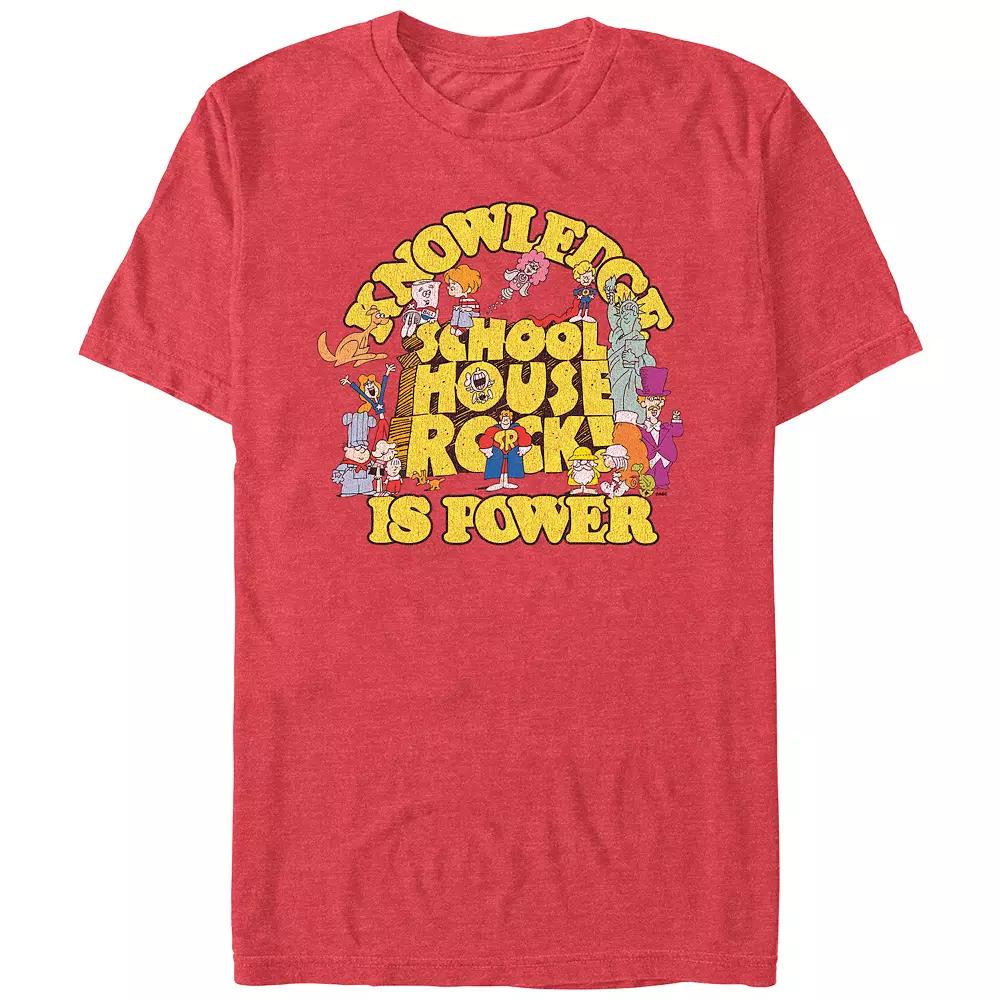 Men's Schoolhouse Rock! Knowledge Is Power Graphic Tee,  Product Image