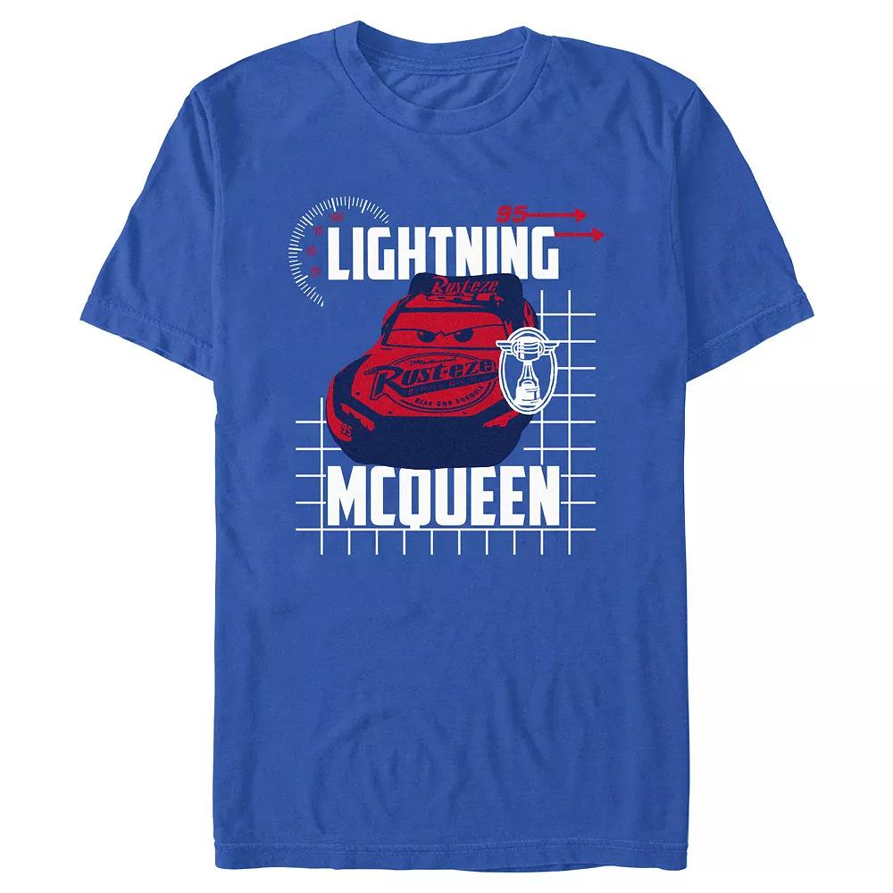 Disney / Pixar's Cars Lightning McQueen Piston Cup Men's Graphic Tee,  Product Image