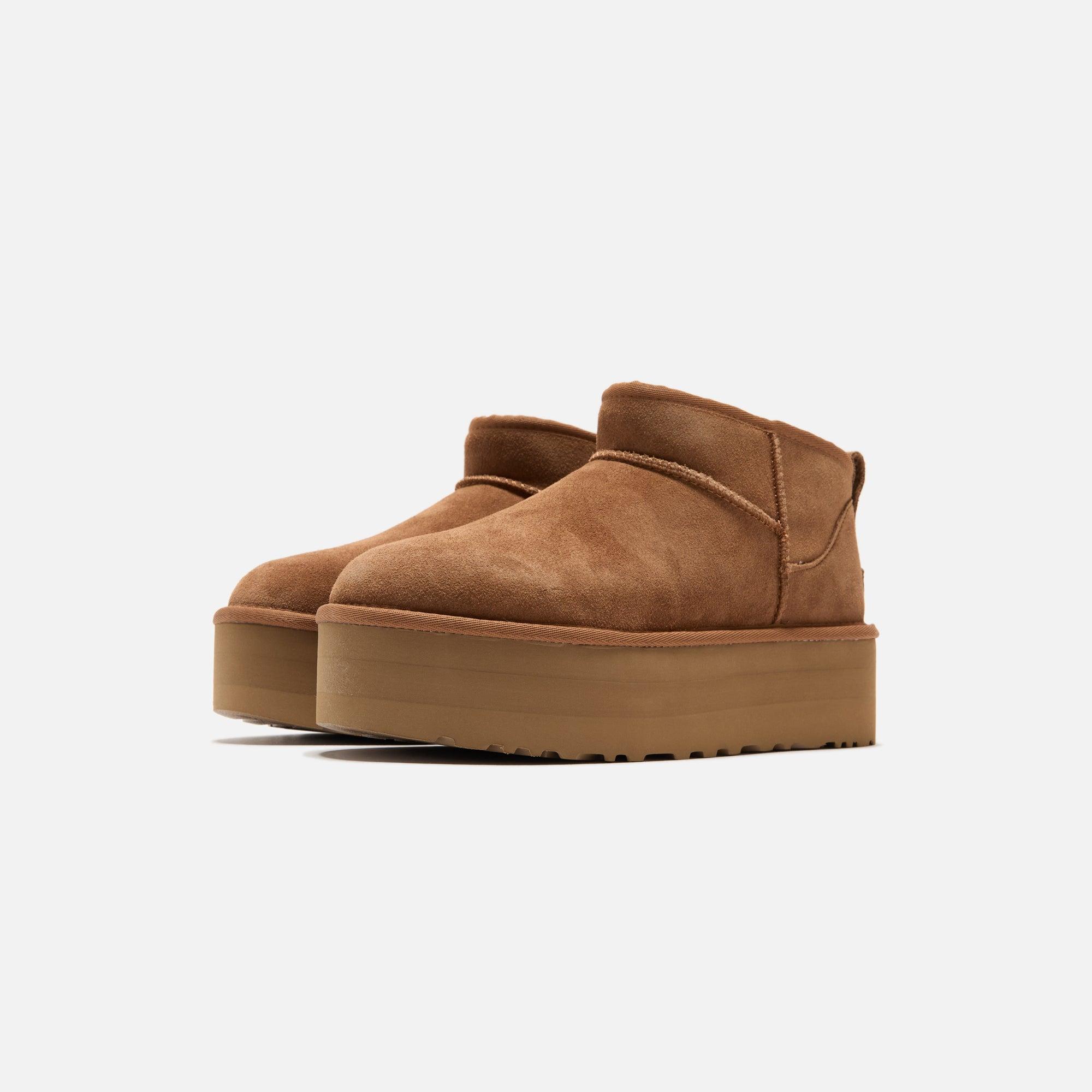 UGG WMNS Classic Ultra Mini Platform - Chestnut Female Product Image
