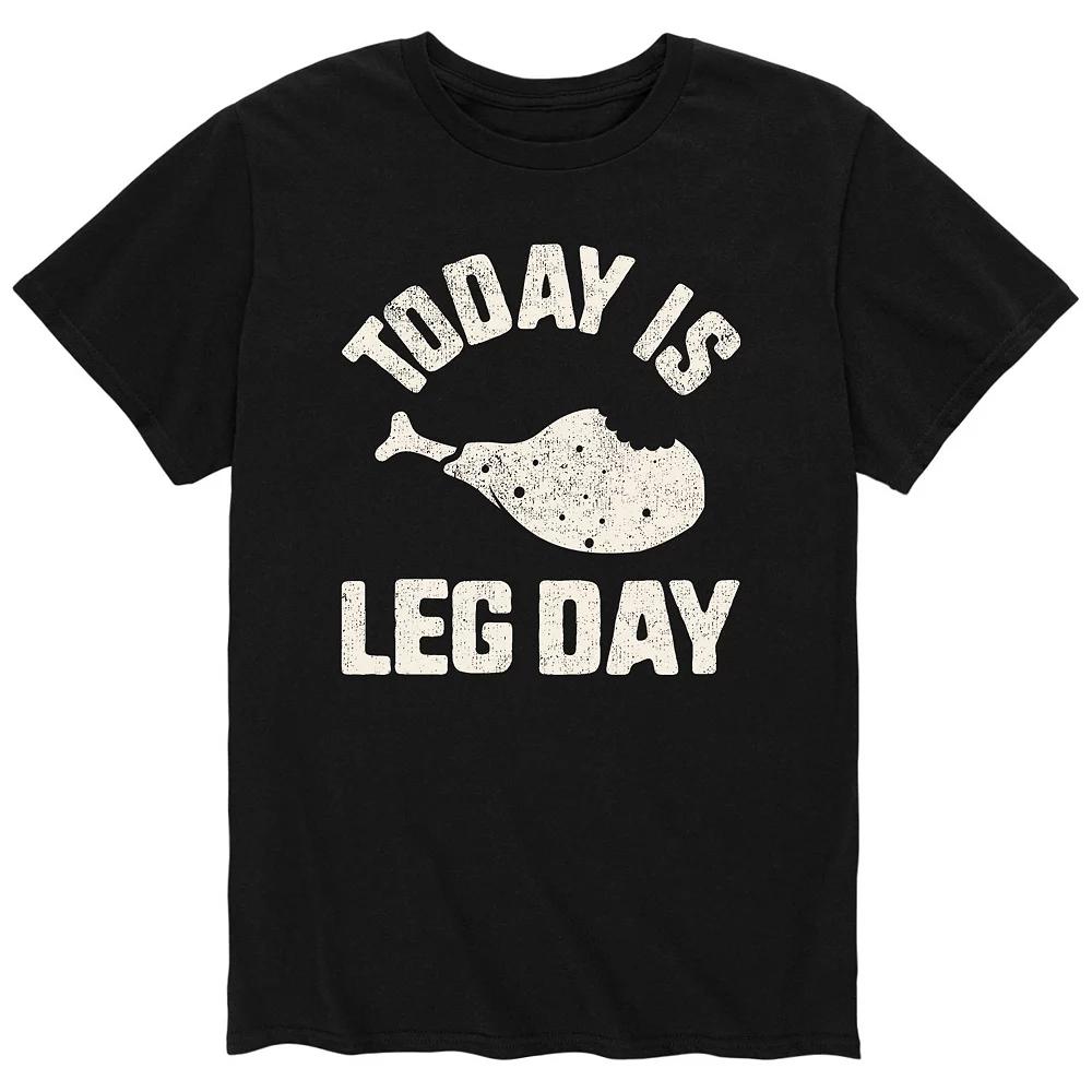 Men's Today Is Leg Day Tee,  Product Image