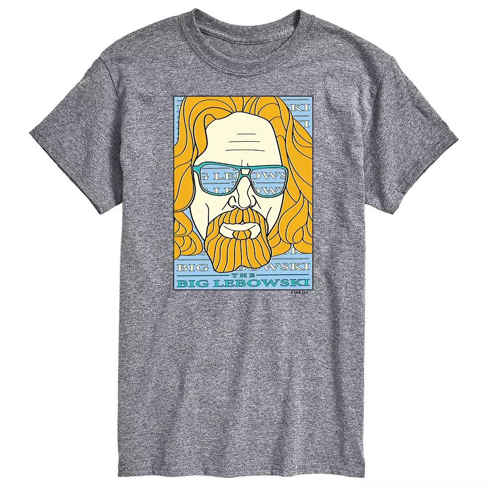 Big & Tall The Big Lebowski Rock Era Poster Tee, Men's,  Product Image