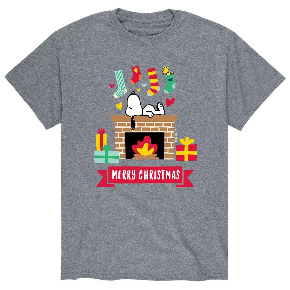 Men's Peanuts Merry Christmas Tee,  Product Image