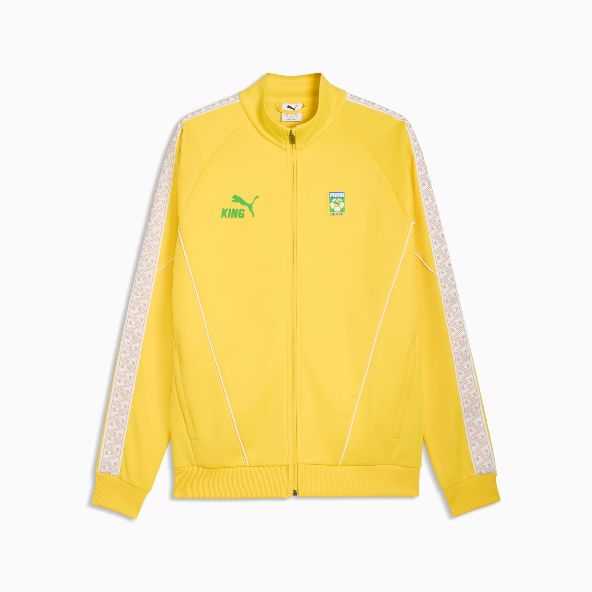 Brazil KING Soccer Fanwear Men's Track Jacket Product Image