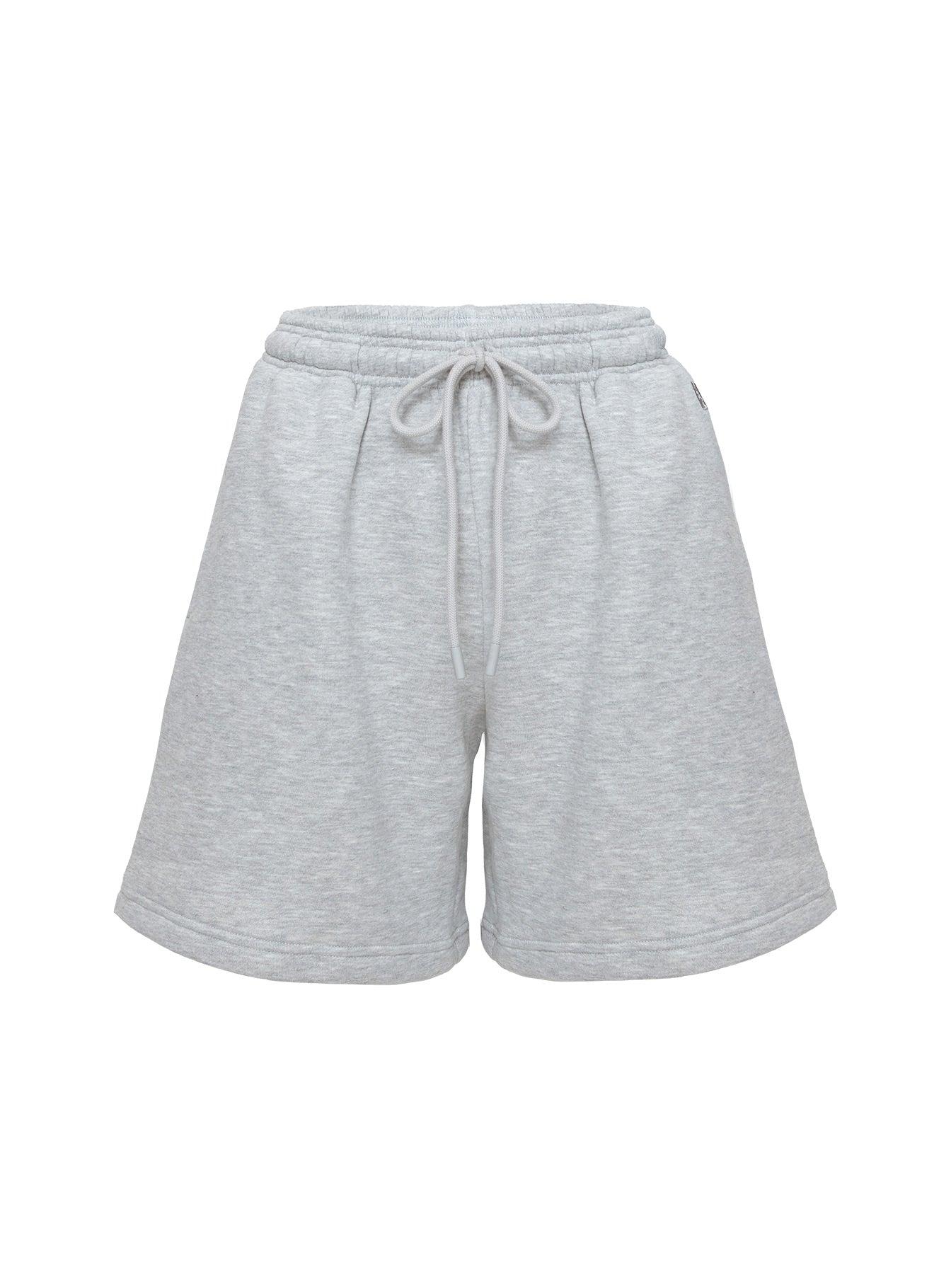 Dream Fleece Longline Shorts Grey Marle Product Image