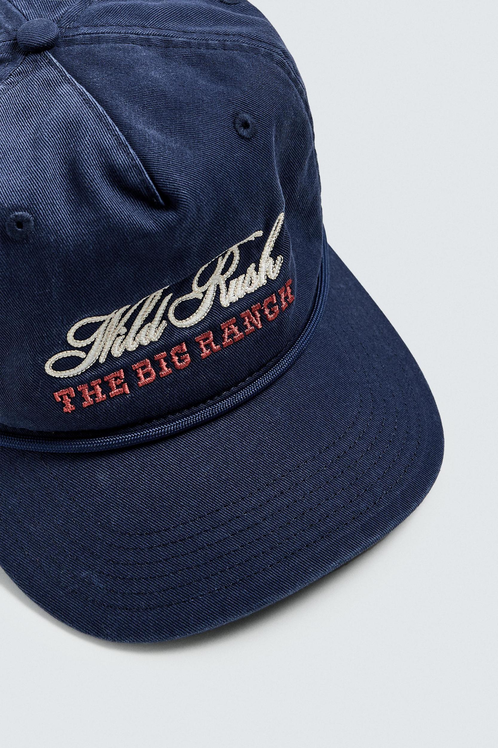 WASHED EMBROIDERED CAP Product Image