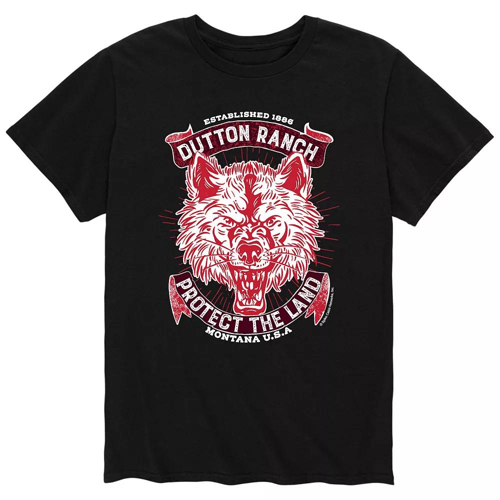 Men's Yellowstone Wolf Protect Tee,  Product Image