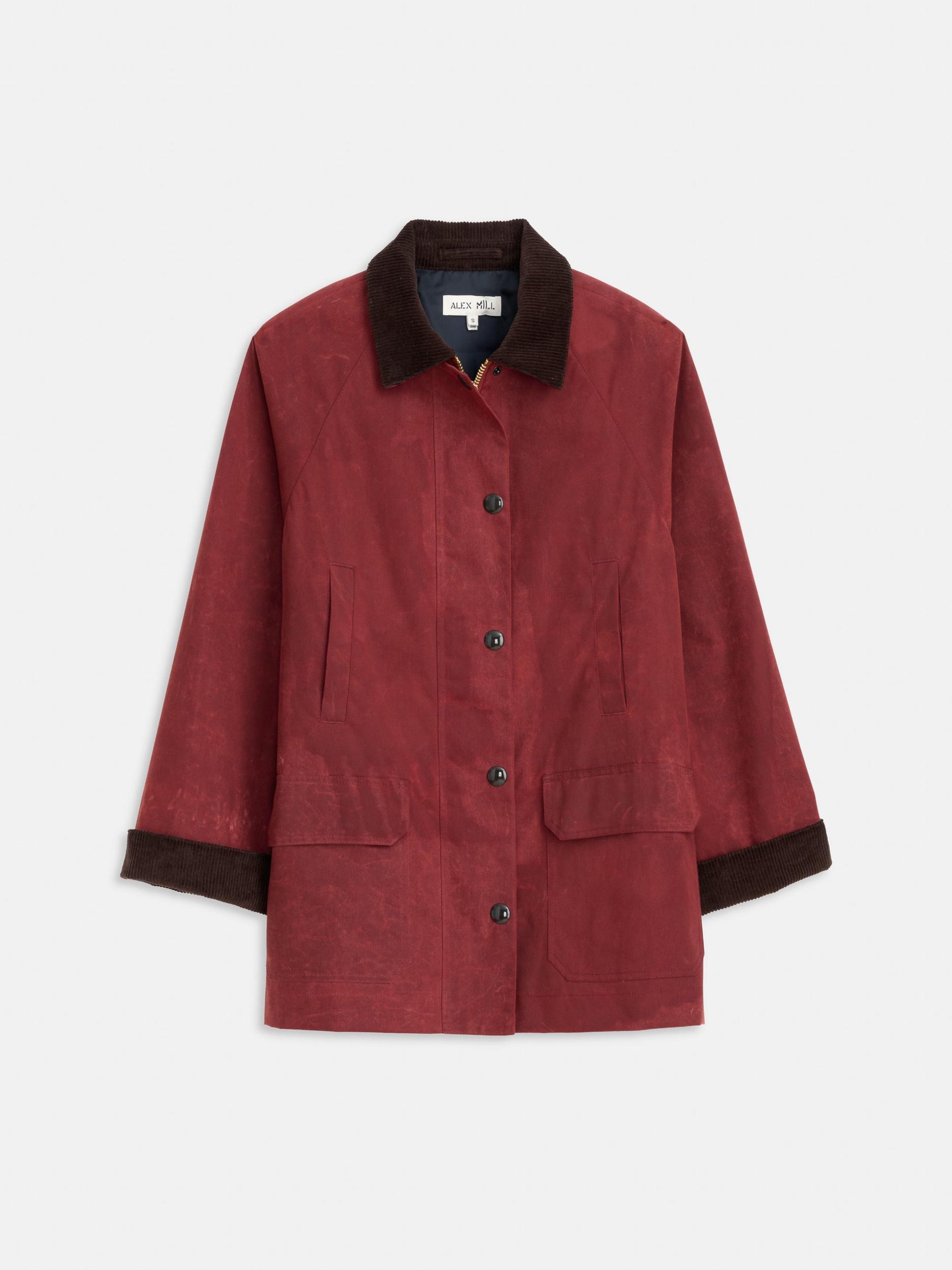 Chiltern Street Jacket In Waxed Cotton Product Image