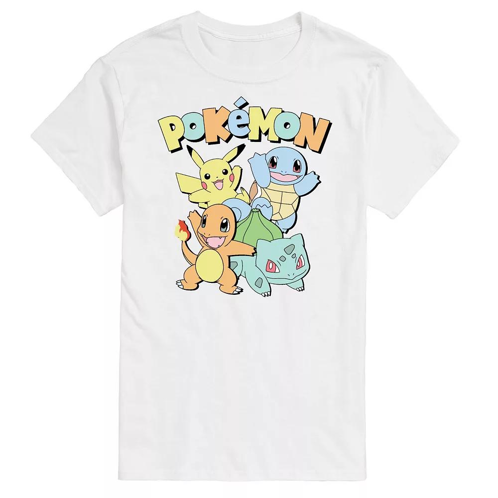 Men's Pokemon Muted Tee,  Product Image