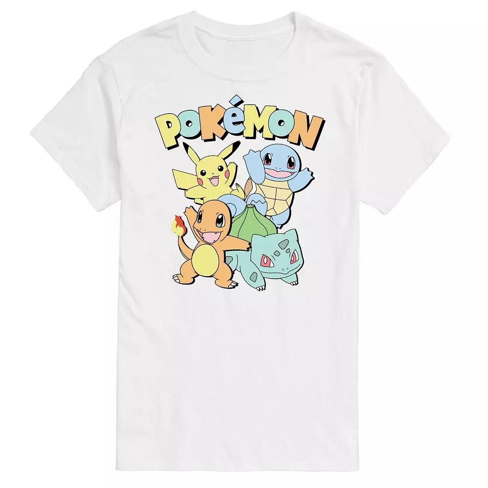 Big & Tall Pokémon Muted Graphic Tee, Men's,  Product Image