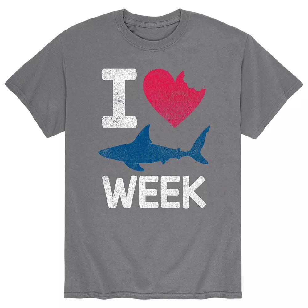 Men's I Heart Shark Week Tee,  Product Image