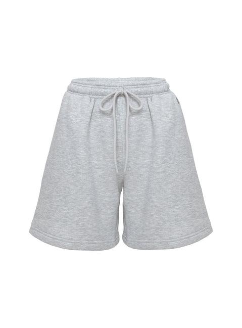 Dream Fleece Longline Shorts Grey Marle Product Image