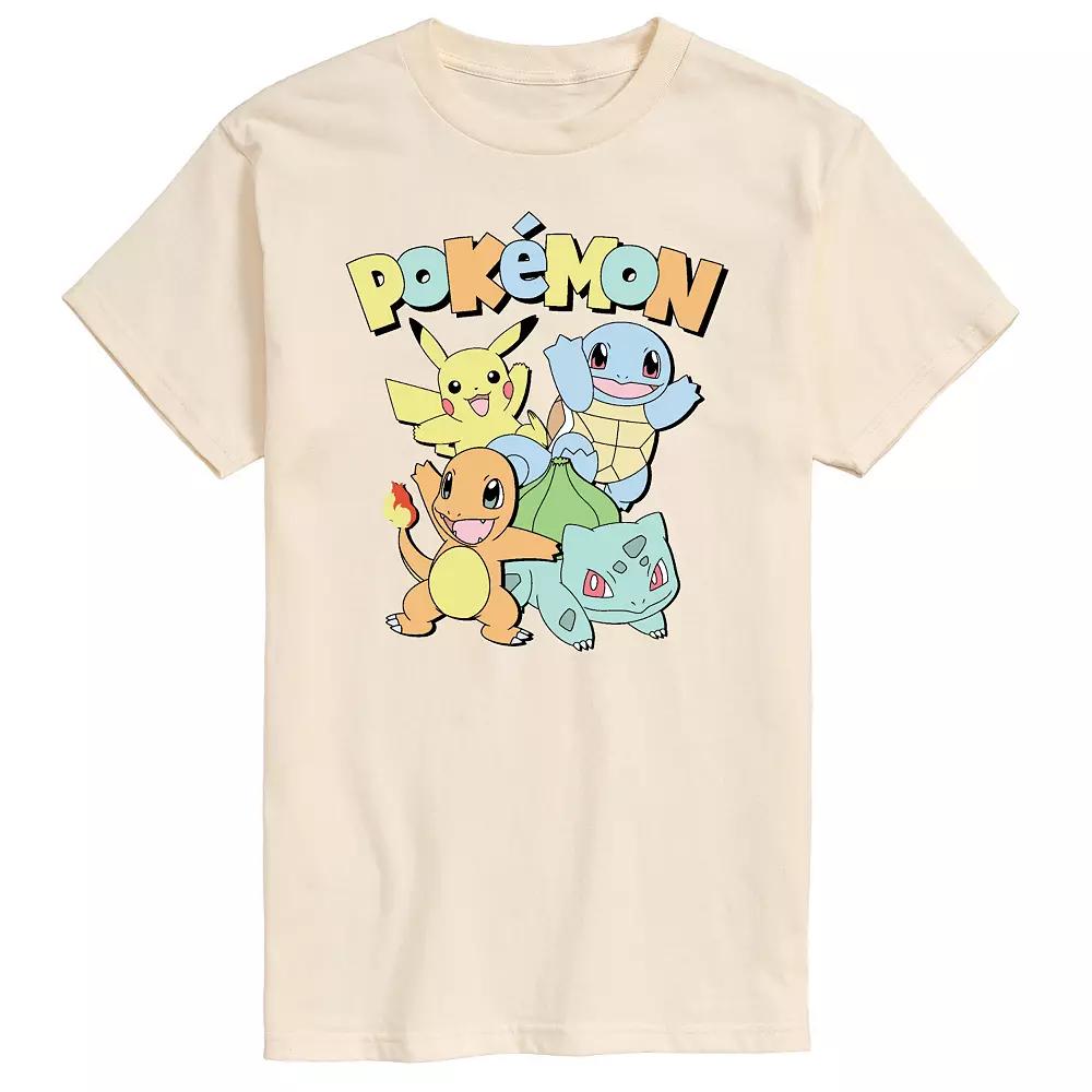 Men's Pokemon Muted Tee,  Product Image