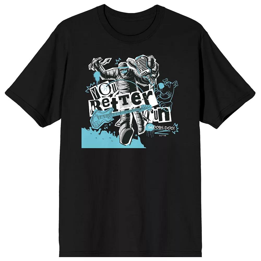 Men's Scooby Doo You Better Run Short Sleeve Graphic T-Shirt,  Product Image