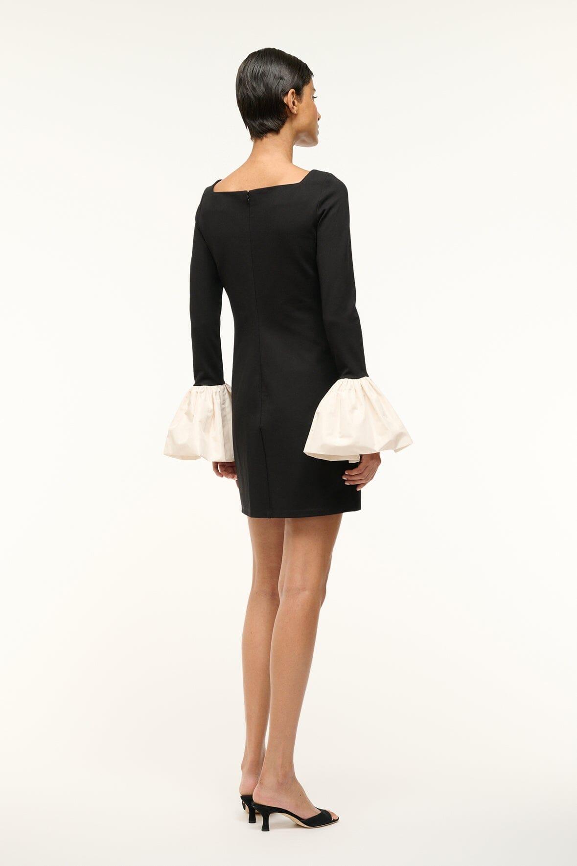 HAWTHORNE DRESS | BLACK IVORY Product Image