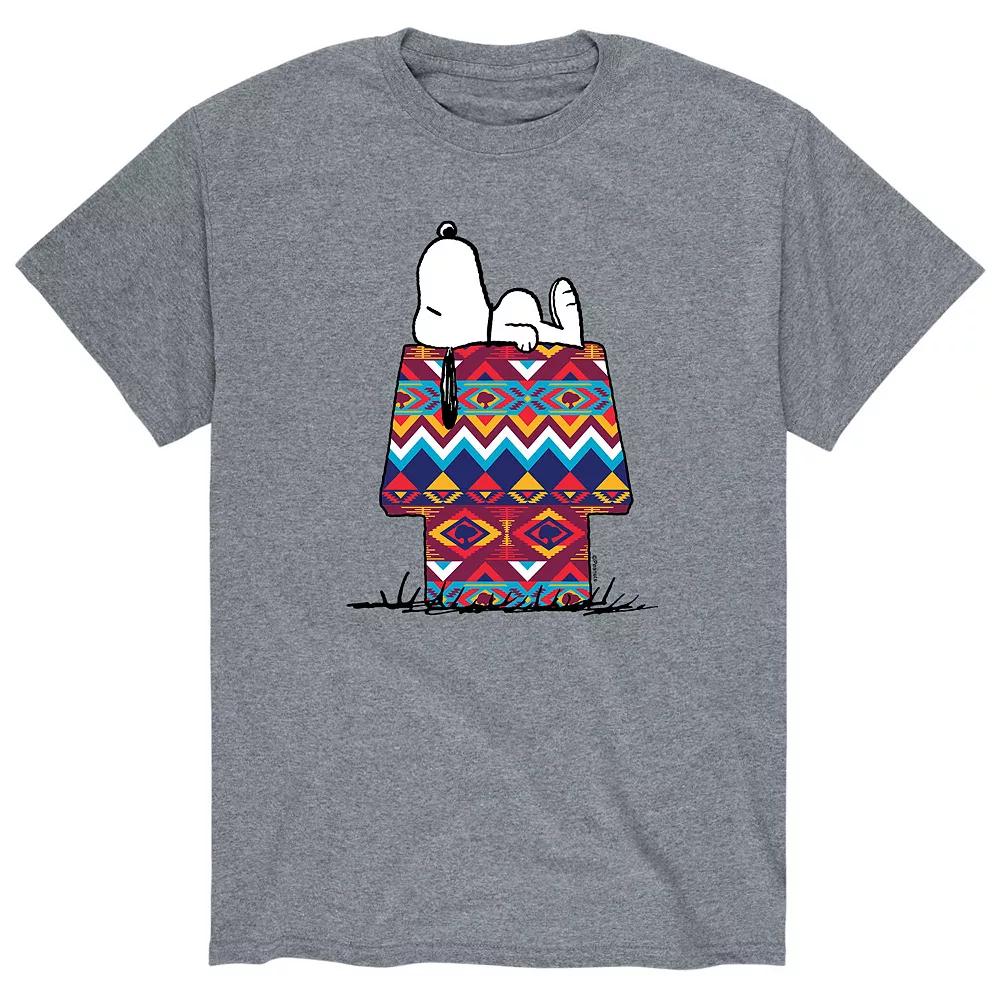 Men's Peanuts Western Blanket Tee,  Product Image