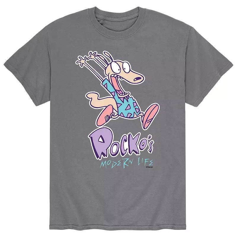 Men's Rocko's Modern Life Yelping Rocko Tee,  Product Image