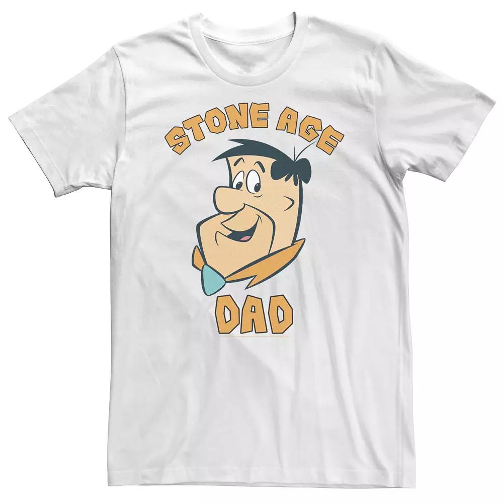 Big & Tall The Flintstones Fred Flintstone Stone Age Dad Tee, Men's,  Product Image