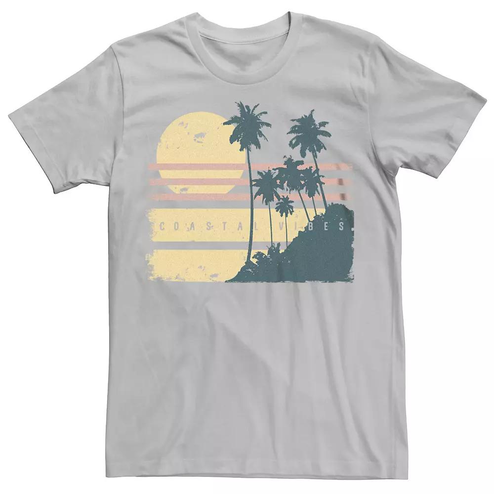 Men's Coastal Vibes Beach Side Graphic Tee,  Product Image