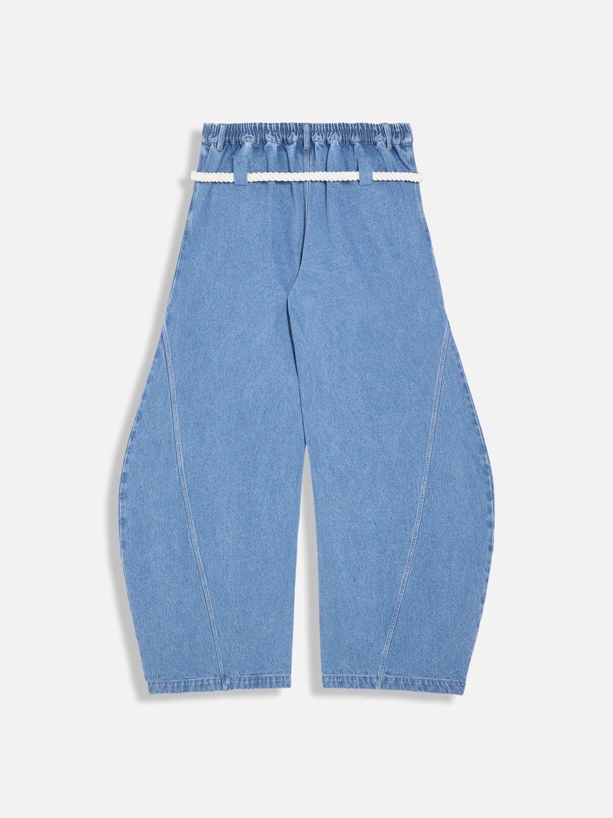 Aelfric Eden Super Baggy Drawstring Waist Jeans Product Image